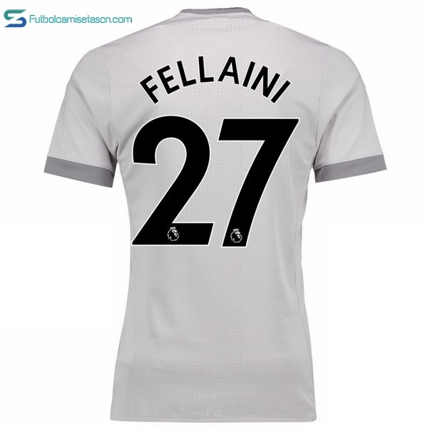 Camiseta Manchester United 3ª Fellaini 2017/18